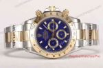 2-Tone Copy Rolex Cosmograph Daytona Watch Blue Face